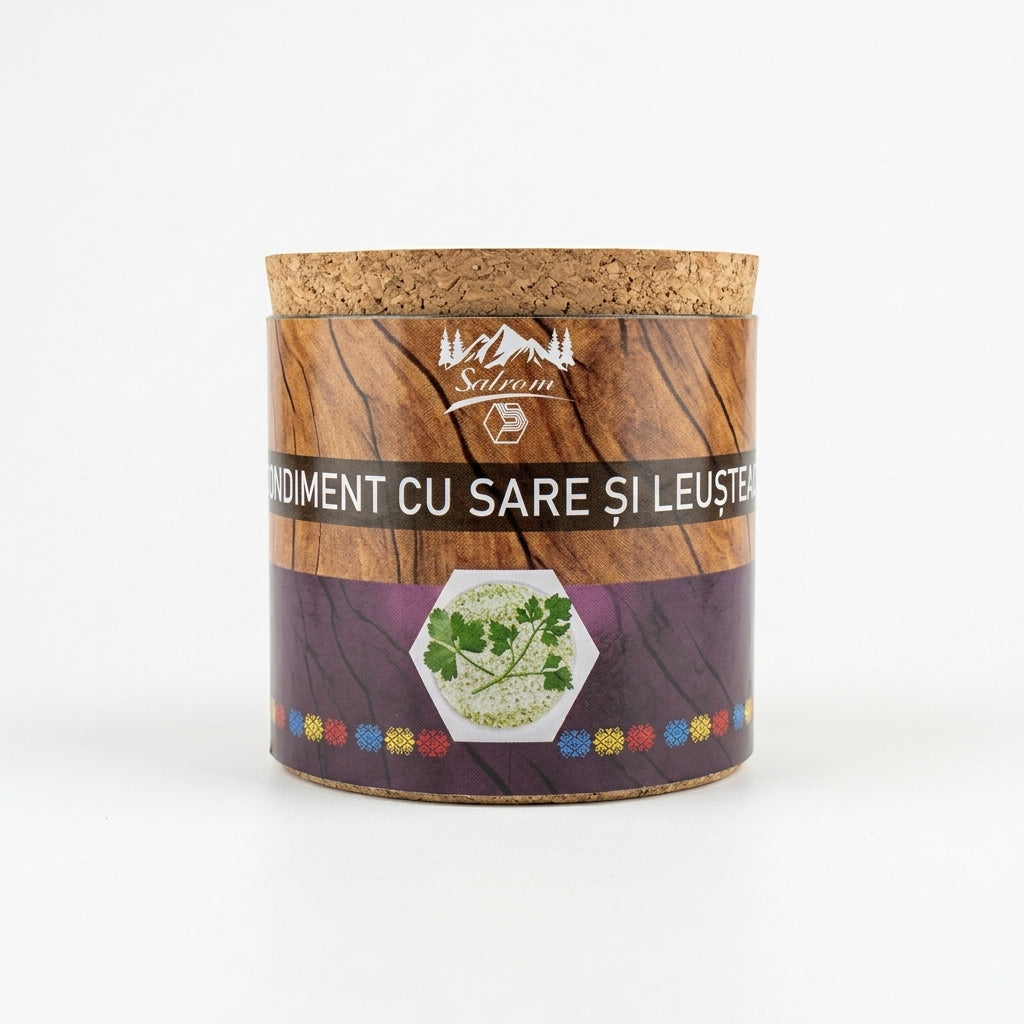 Condiment Sare cu Leustean