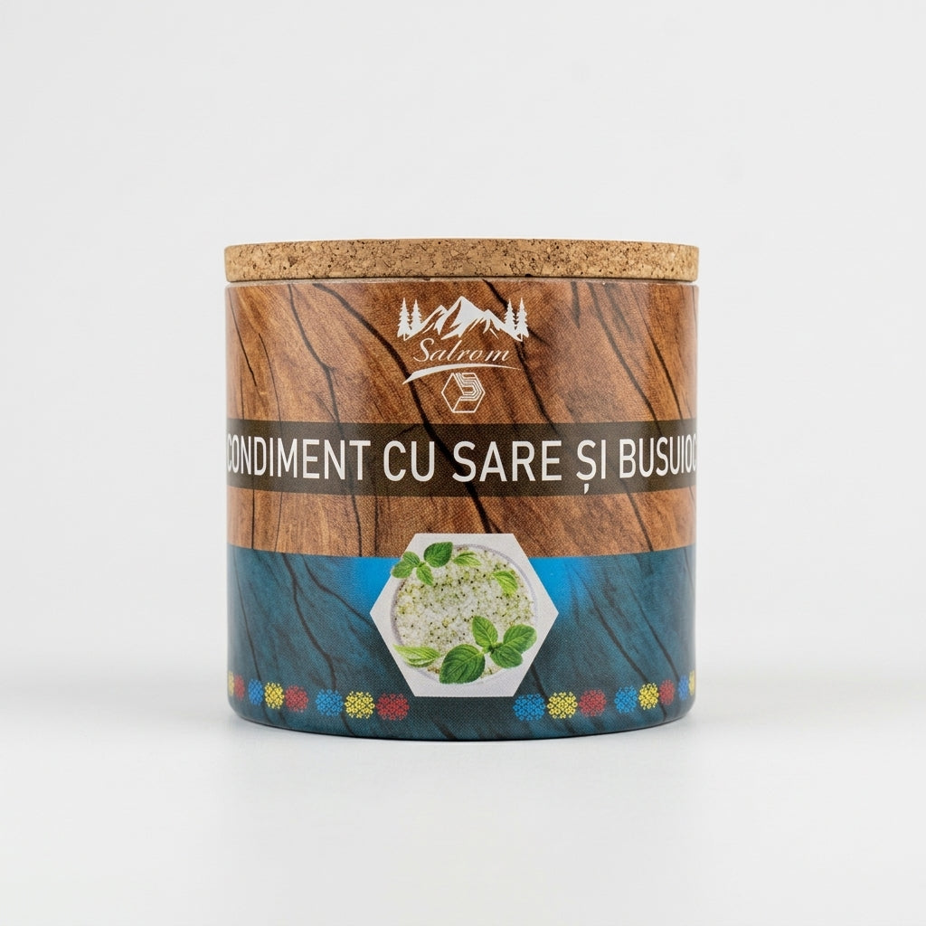 Condiment Sare cu Busuioc